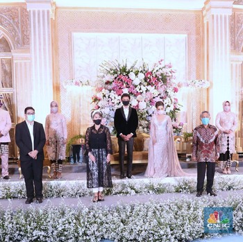 Mengintip Simulasi Resepsi Pernikahan di Gedung Saat Pandemi