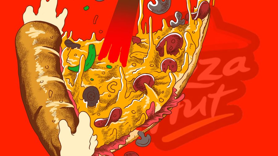 Infografis/58 tahun eksis, heboh Pizza hut bangkrut!