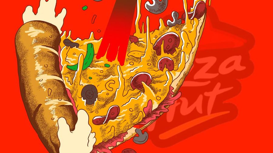 Infografis/58 tahun eksis, heboh Pizza hut bangkrut!