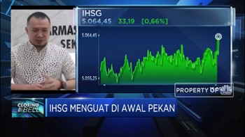 Awal Pekan, IHSG Ditutup di Zona Hijau