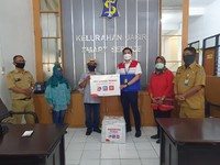 Kampung Tangguh Jagir Bersama Pertamina Terus Lawan Pandemi