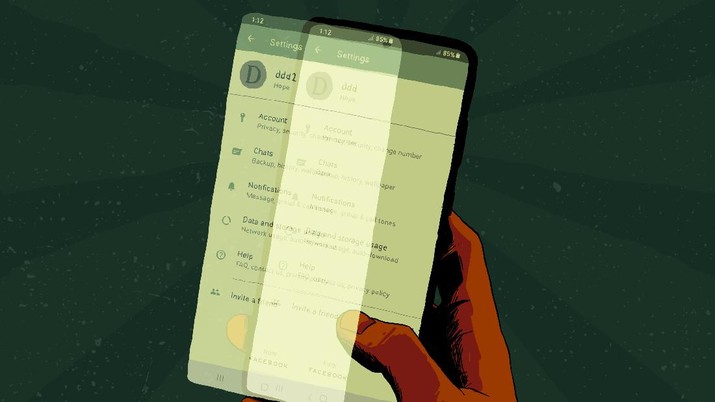Infografis: Cara Pakai 2 WhatsApp Dalam 1 Smartphone di Android