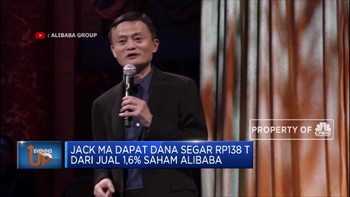Jack Ma Dapat Dana Segar dari Jual Saham Alibaba