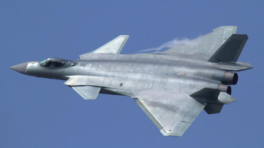 Jet tempur China Chengdu J-20. (Wikimedia Commons)