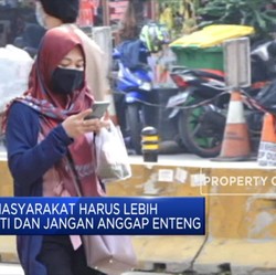 Positif Covid-19 DKI Jakarta Tembus 404 Per Hari