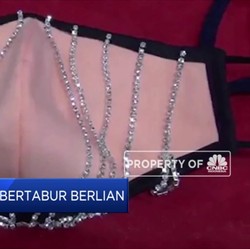 Saingi Masker Emas, Kini Ada Masker Bertabur Berlian