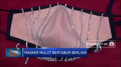 Saingi Masker Emas, Kini Ada Masker Bertabur Berlian