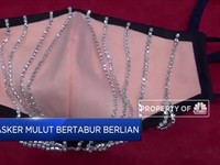 Saingi Masker Emas, Kini Ada Masker Bertabur Berlian