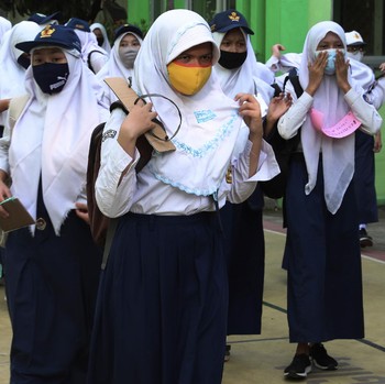 Begini Momen Orientasi Siswa Tatap Muka di SMAN 2 Kota Bekasi