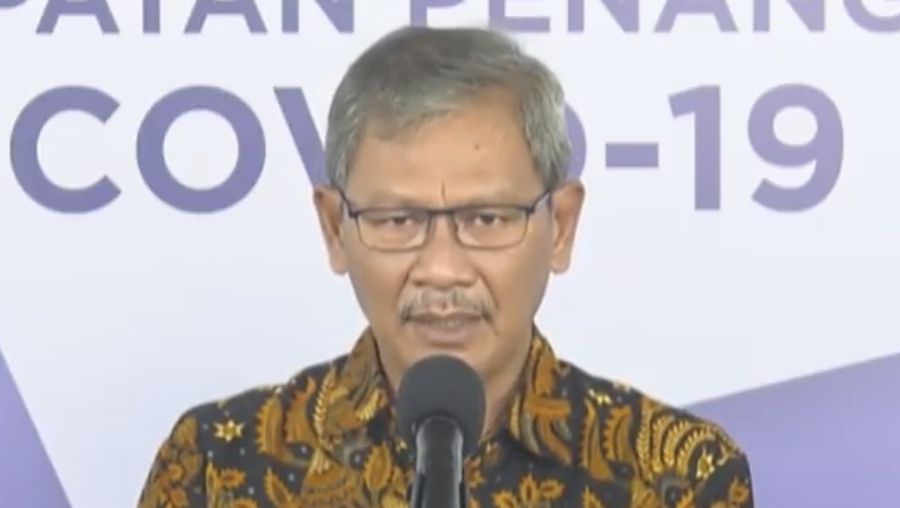 Achmad Yurianto selaku Juru Bicara Pemerintah Covid-19. (Dok: BNPB)