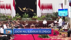 Geger! Jokowi Mau Bubarkan 18 Lembaga