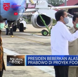 Ini Alasan Presiden Tunjuk Prabowo di Proyek Food Estate