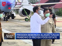 Ini Alasan Presiden Tunjuk Prabowo di Proyek Food Estate