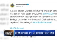 Ini Balasan Kemlu Atas Klaim Batik Oleh China