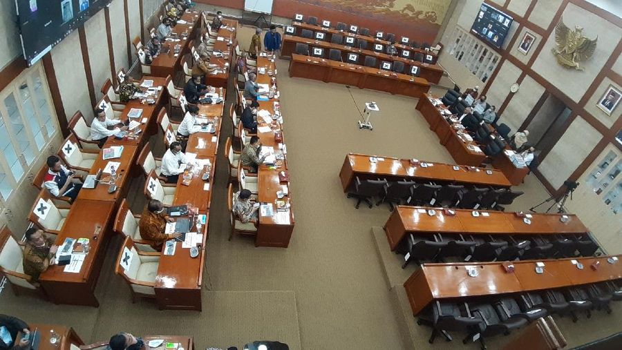 Komisi VI DPR RI. CNBC Indonesia/Anisatul Umah