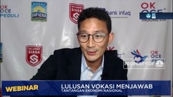 Sandiuno: Lulusan Vokasi Tidak Match Dengan Dunia Kerja