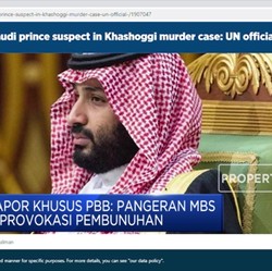 Pangeran MBS Dituduh Dalang Pembunuhan Khashoggi