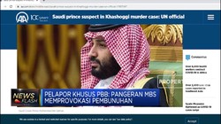 Pangeran MBS Dituduh Dalang Pembunuhan Khashoggi