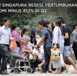 Resmi! Singapura Resesi, Ekonomi -41,2% di Q2-2020