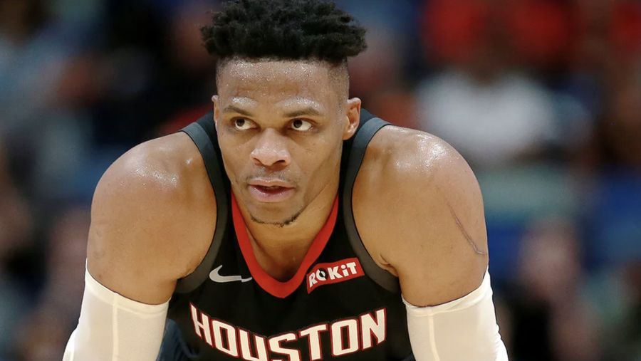 Russell Westbrook. AP/Steve Dykes