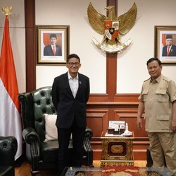 Ternyata Ini Obrolan Sandiaga Uno dan Prabowo Saat Bertemu