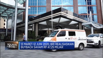 12 Juni 2020, BRI Realisasikan Buyback Saham Rp 47,25 Miliar