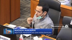 Nadiem: PJJ Bukan Kebijakan yang Diinginkan Pemerintah