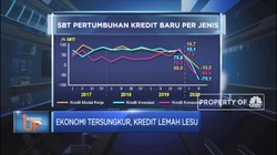 Ekonomi Tersungkur, Kredit Lemah Lesu