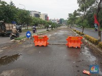 Pernah Makan Korban Jiwa, Ini Penampakan Jalan Rusak di GDC