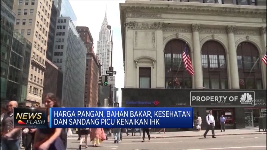 Inflasi AS di Juni 2020 0,6%, Naik Tertinggi 8 Tahun Terakhir (CNBC Indonesia TV)