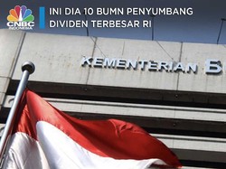 Ini Dia 10 BUMN Penyumbang Dividen Terbesar RI