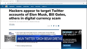Akun Twitter Tokoh Terkemuka Dunia Diretas