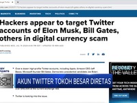 Akun Twitter Tokoh Terkemuka Dunia Diretas