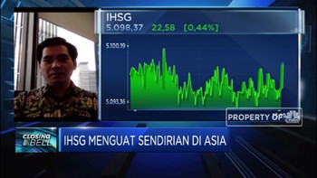 BI7DRR Dipangkas, IHSG Menguat Sendirian di Asia