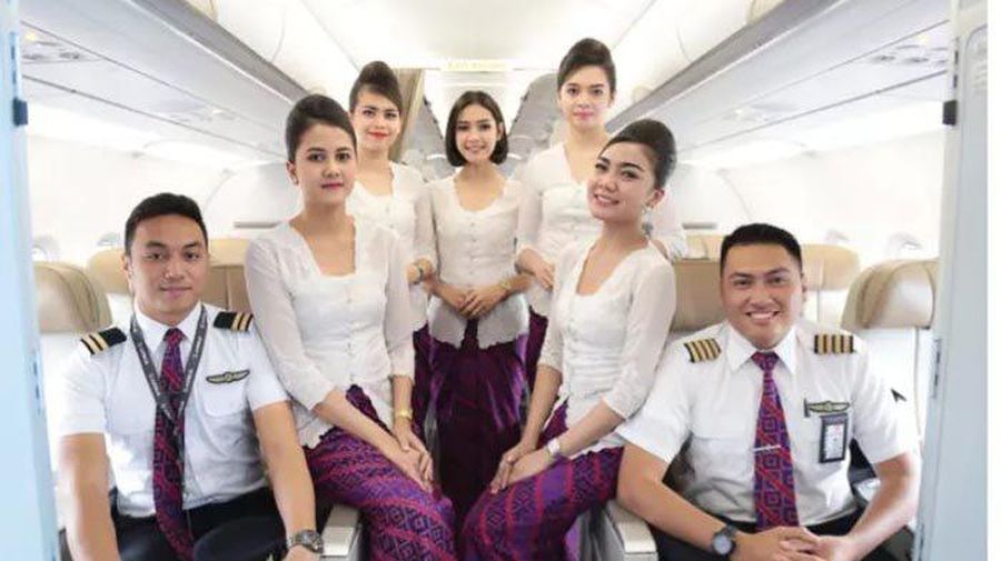 Ilustrasi pilot dan pramugari. Ist