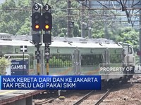Naik Kereta Dari dan Ke Jakarta Tak Perlu Lagi Pakai SIKM