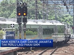Naik Kereta Dari dan Ke Jakarta Tak Perlu Lagi Pakai SIKM