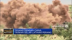 Tegang Dengan China, Taiwan Gelar Latihan Perang
