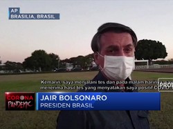 Tes Kedua Kalinya, Presiden Brasil Masih Positif Corona