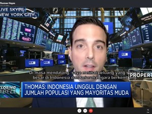 Thomas Hayes: Perbaikan Data Ekonomi, Cermin Optimisme Pasar