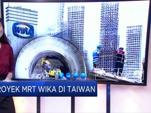 WIKA Akan Bangun 13 Stasiun MRT di Taiwan
