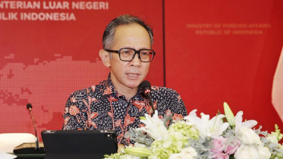 Briefing Wamenlu RI Mahendra Siregar 17 Juli 2020. Ist