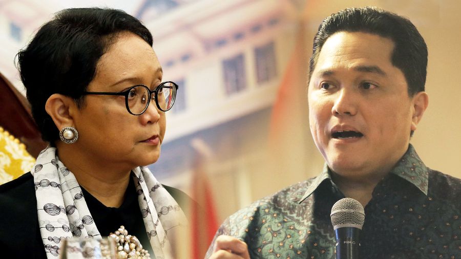 kolase/ Menlu & BUMN/ Aristya Rahadian