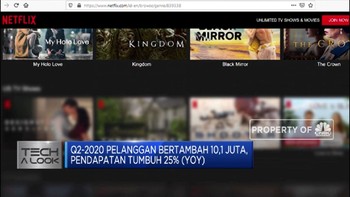 Pelanggan Netflix Bertambah 10 Juta, Saham Apple Naik 10%