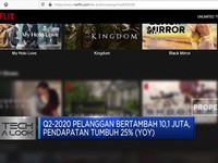 Pelanggan Netflix Bertambah 10 Juta, Saham Apple Naik 10%