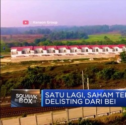 Saham Hanson International Terancam Delisting dari BEI