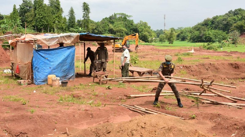 Tambang ilegal di Bekasi Ini ditutup Pemprov. Ist