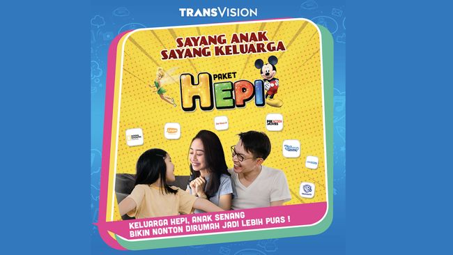 Demi Keluarga Indonesia Transvision Luncurkan Paket Hepi