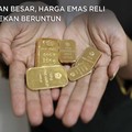 Cuan Besar, Harga Emas Reli 6 Pekan Beruntun