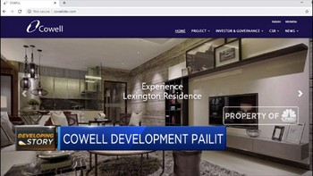 Cowell Development Resmi Dinyatakan Pailit